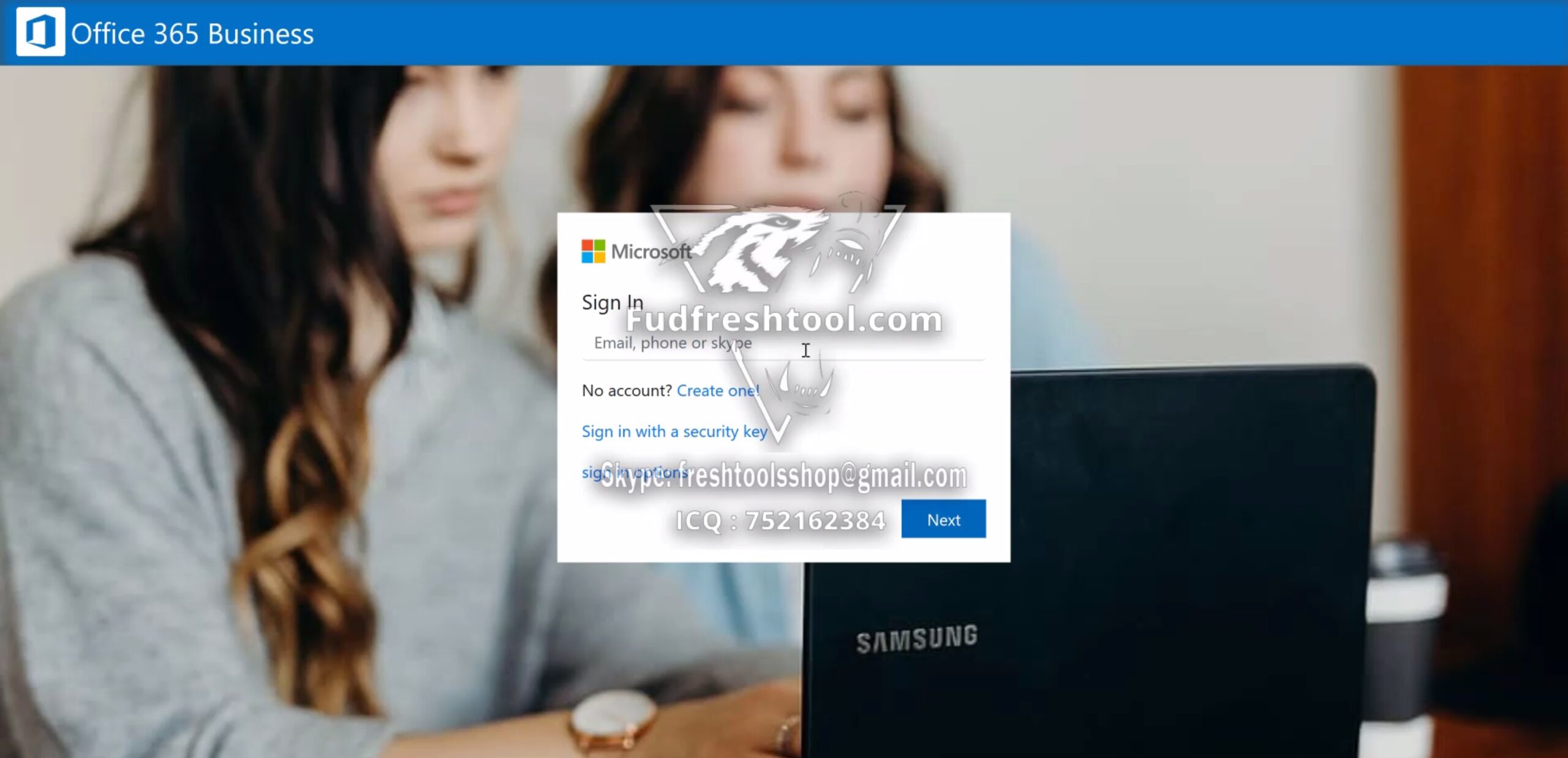 New Office 365 Scam Page